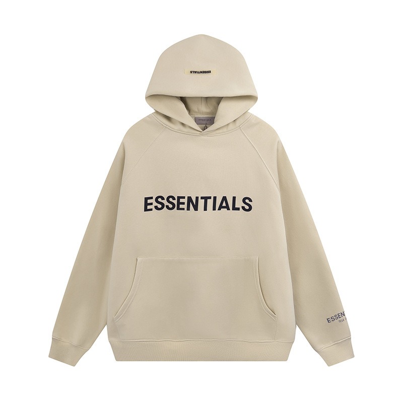 Dark Brown Essentials Hoodie