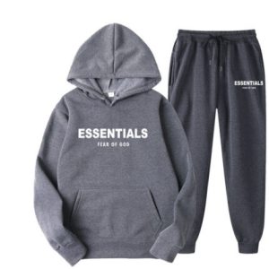 Gris Foncé Essentials Ensemble