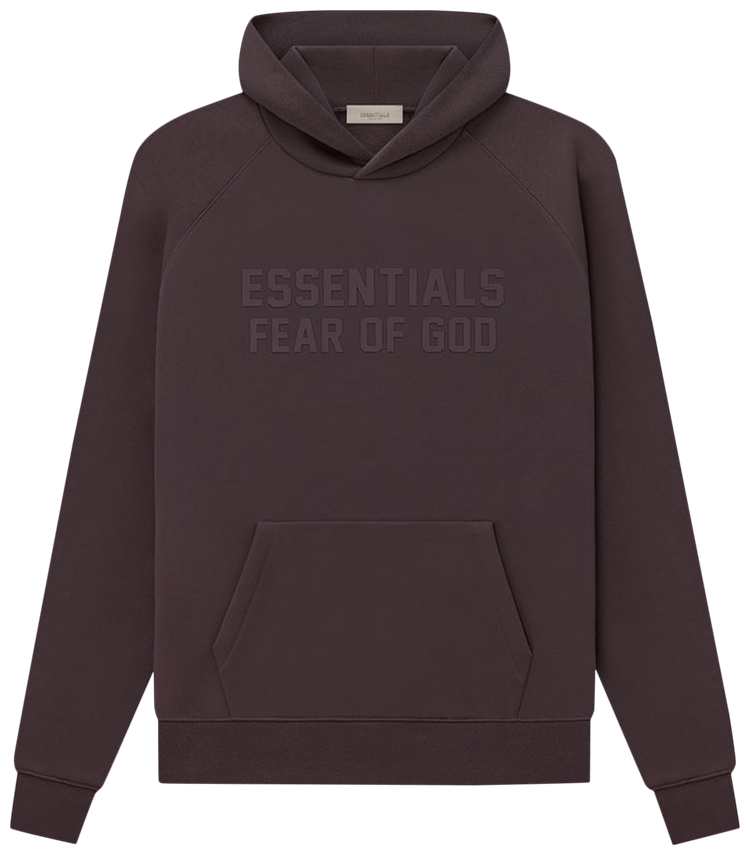 aubergine-essentials-hoodie Sweat à capuche Essentials aubergine