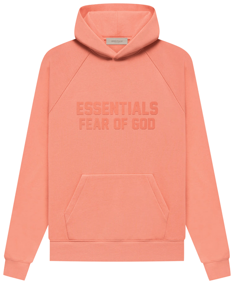 Corail Essentials Hoodie Sweat à capuche Essentials corail