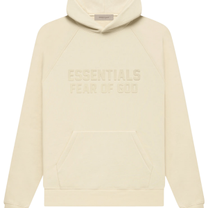 Sweat à capuche Essentials écru