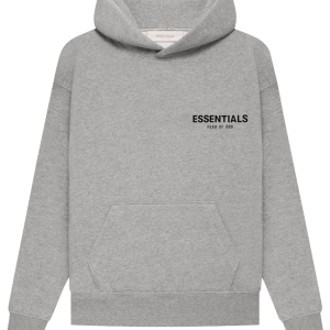 Sweat à capuche Essentials gris clair