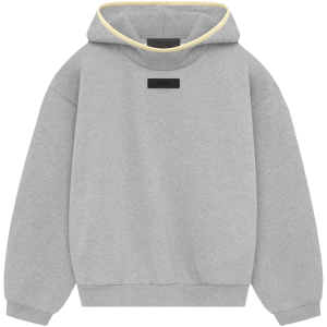 Sweat à capuche Essentials gris jaune