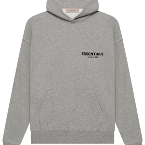 Sweat à capuche Essentials gris