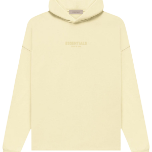 Sweat à capuche Essentials jaune clair