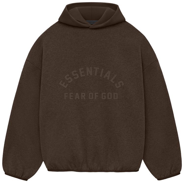 marron-chocolat-essentials-hoodie Sweat à capuche Essentials marron chocolat