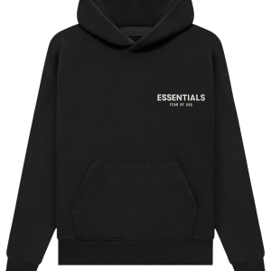 Sweat à capuche Essentials noir