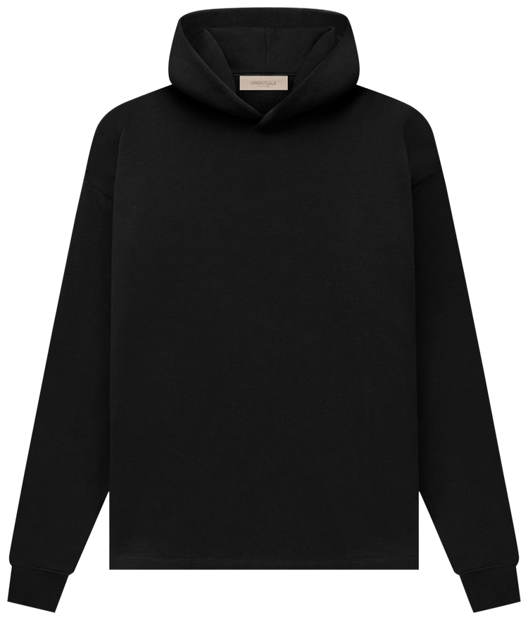 noir-epure-essentials-hoodie Sweat à capuche Essentials noir