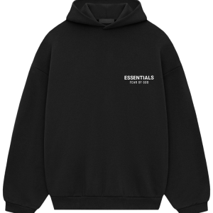 Sweat à capuche Essentials noir