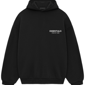 Sweat à capuche Essentials noir