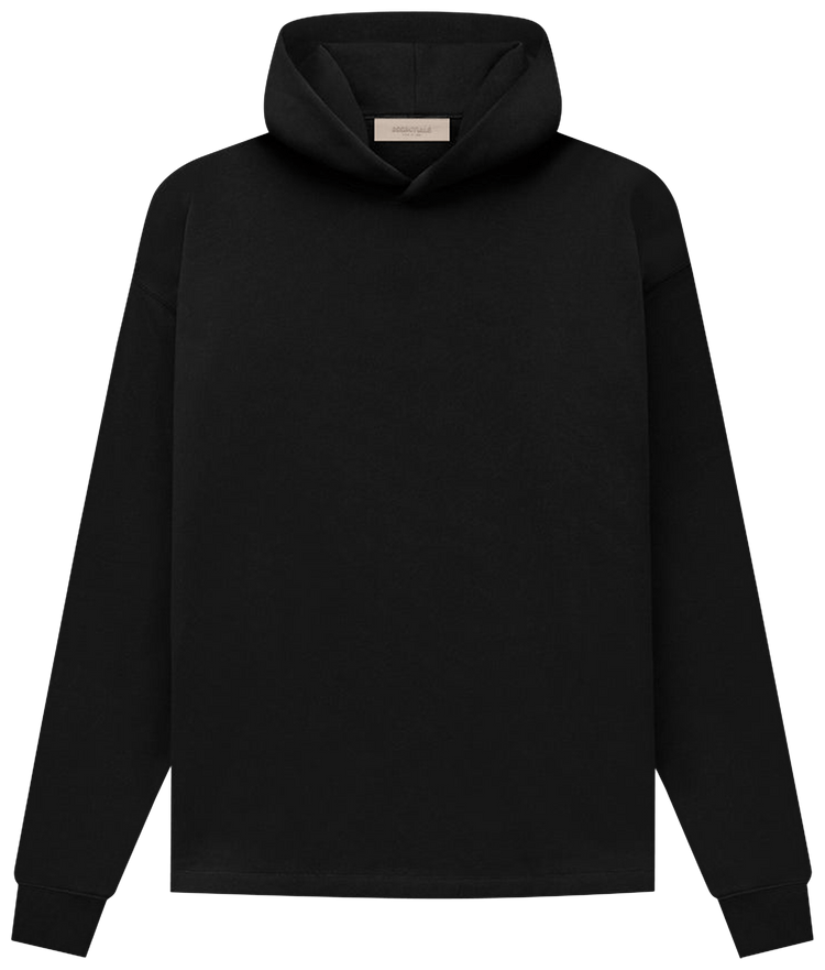 noir-uni-essentials-hoodie Sweat à capuche Essentials noir