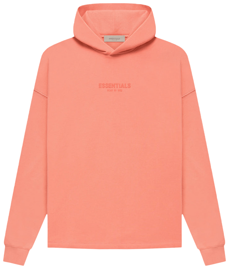 peche-essentials-hoodie Sweat à capuche Essentials pêche