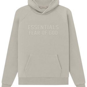 Sweat à capuche Essentials pierre