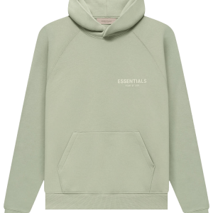 Sweat à capuche Essentials pistache