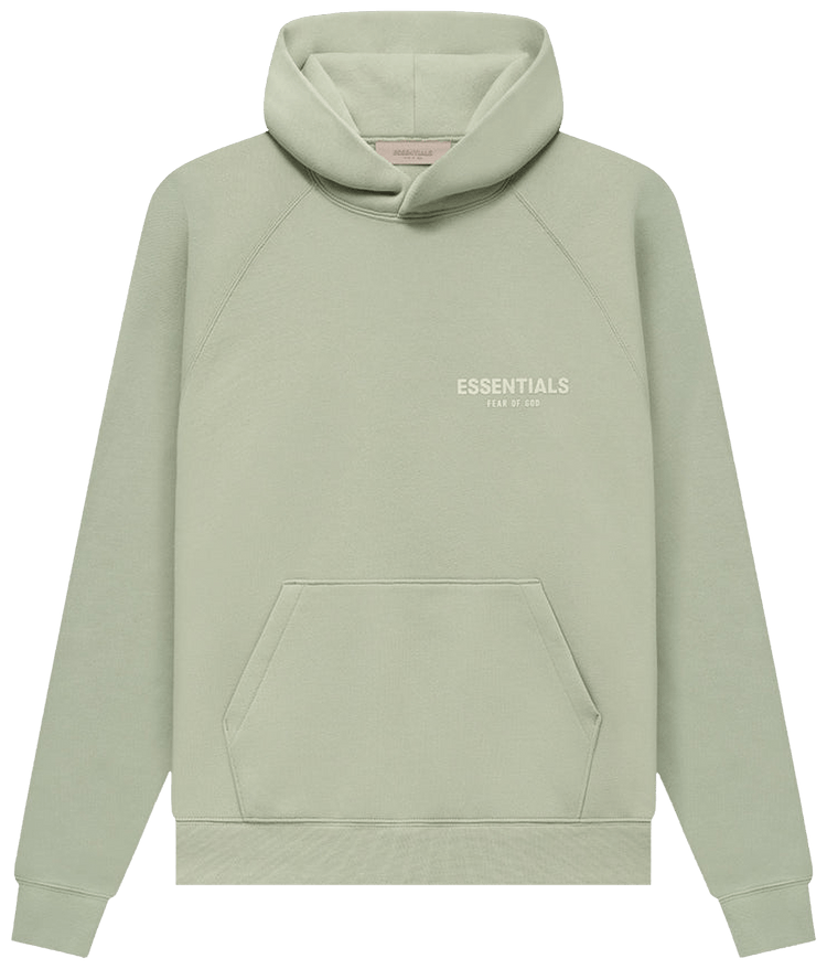 pistache-essentials-hoodie Sweat à capuche Essentials pistache