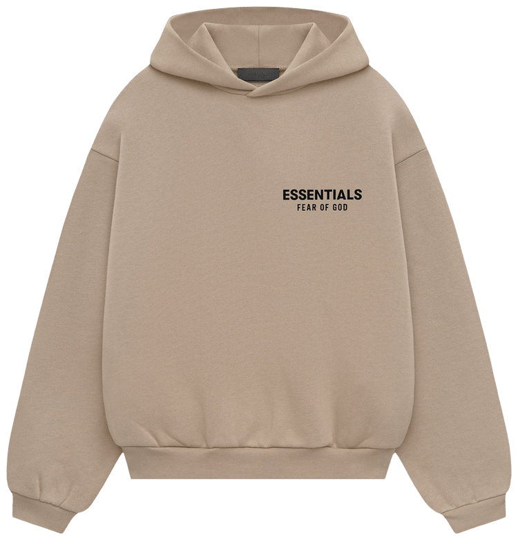 sable-fonce-essentials-hoodie Sweat à capuche Essentials sable foncé